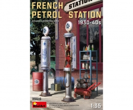 1:35 French Petrol Station 1930-40