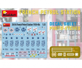 1:35 French Petrol Station 1930-40