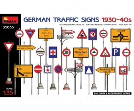 1:35 German Traffic Signs 1930-40
