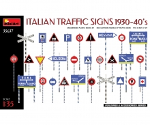 1:35 Panneaux de signalisation Italie 1930-40