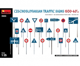 1:35 Czechoslovakian Traffic Signs 30-40