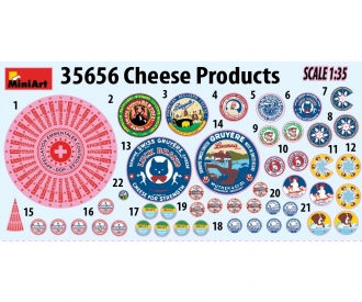 1:35 Cheese products Set