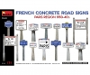 1:35 Fre. Conc. Road Signs 1930-40 Paris