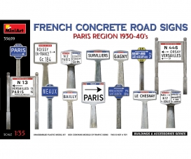 1:35 Fre. Conc. Road Signs 1930-40 Paris