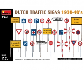 1:35 Dutch Traffic Signs 1930-40