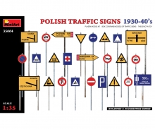 1:35 Verkehrsschilder Polen 1930-40