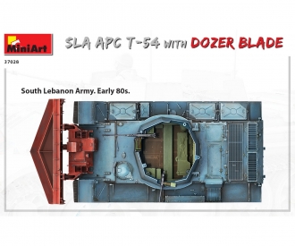 1:35 SLA APC T-54 w/Dozer Blade/Interior