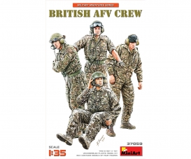 1:35 Fig. British AFV Crew (4)
