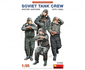 1:35 Fig. Sov. Tank Crew 70-80s Winter