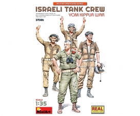 1:35 Fig. Israeli Tank Crew Yom Kip. War