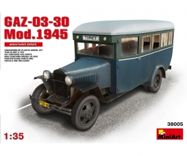 1:35 Passenger Bus GAZ-03-30 Mod. 1945