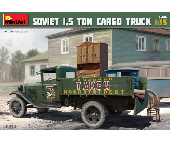 1:35 Sov. 1,5 ton Camion AA Polutorka