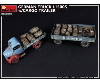 1:35 Camion allemand L1500S avec remorque