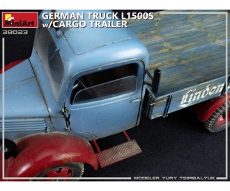 1:35 Camion allemand L1500S avec remorque