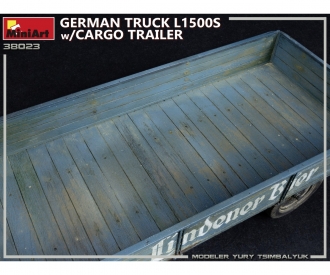 1:35 Camion allemand L1500S avec remorque