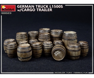 1:35 Camion allemand L1500S avec remorque