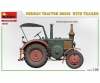 1:35 Tracteur allemand D8506 avec remorque (1)