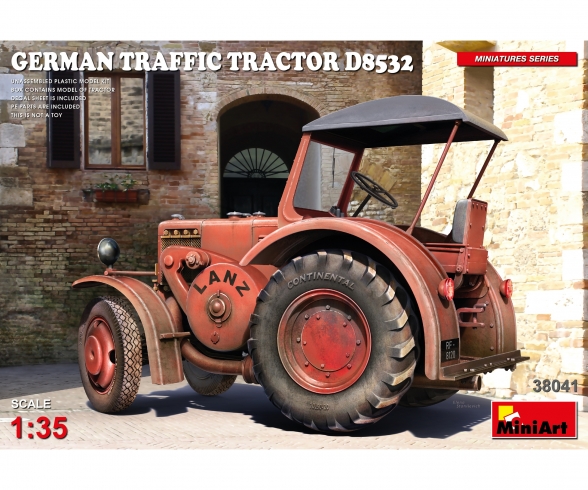 1:35 Tracteur/tracteur allemand "D8532