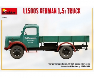1:35 Deutscher Transport-LKW L1500S 1,5t