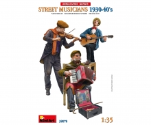 1:35 Figurines musiciens de rue 1930-40 (3)