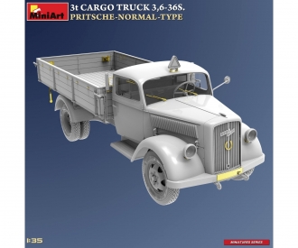 1:35 3t Cargo Truck  3,6-36S Pritschenwagen