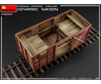 1:35 Rus. Imperial Railway Covered Wagon
