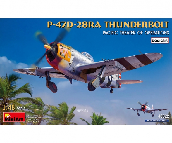 1:48 P-47D-28RA Thunderbolt Basic Kit