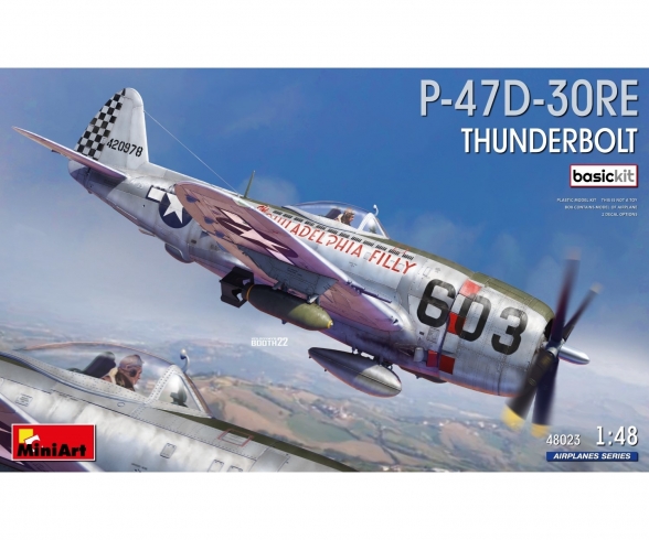 Kit de base 1:48 P-47D-30RE Thunderbolt