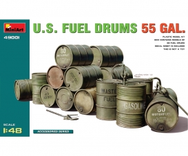 1:48 US Fuel Drums 55 GAL. (20)