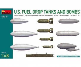 1:48 US aircraft tanks and armament