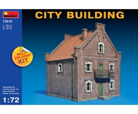 1:72 Stadtgebäude/Haus eingefärbt