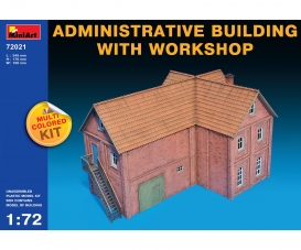 1:72 Admin. Building w/Workshop mul.col.