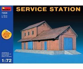 1:72 Service Station multi colored