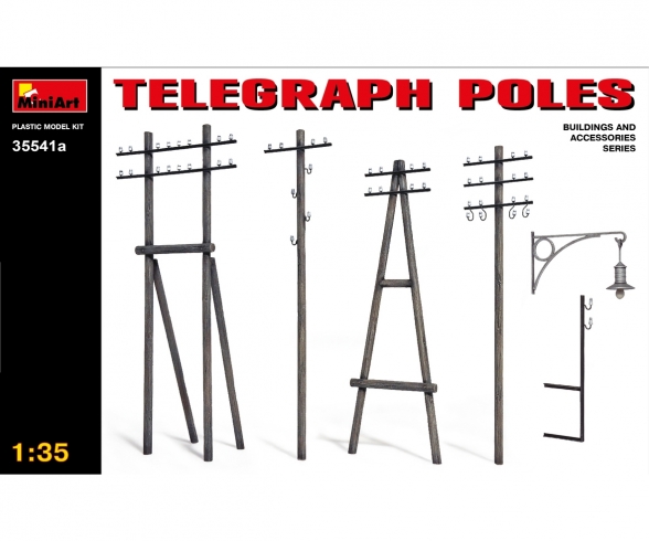 1:35 Telegraph Poles Wood