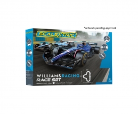 1:32 Scal. Williams Rac. Race Set 484cm