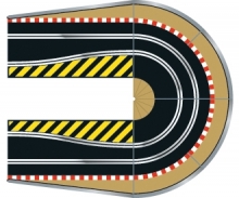 1:32 Track Accessory Pack Hairpin curve
