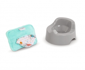 Corolle 12/14" Potty and Wipe