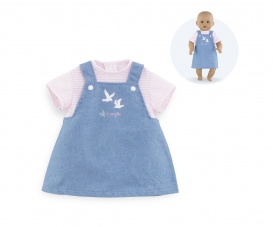 Corolle Mini Calin Good Night Blossom Garden - 8 Soft Baby Doll and Outfit  Set Includes Pajamas and Bag Sleeper, Vanilla-Scented, for Kids 18 Months