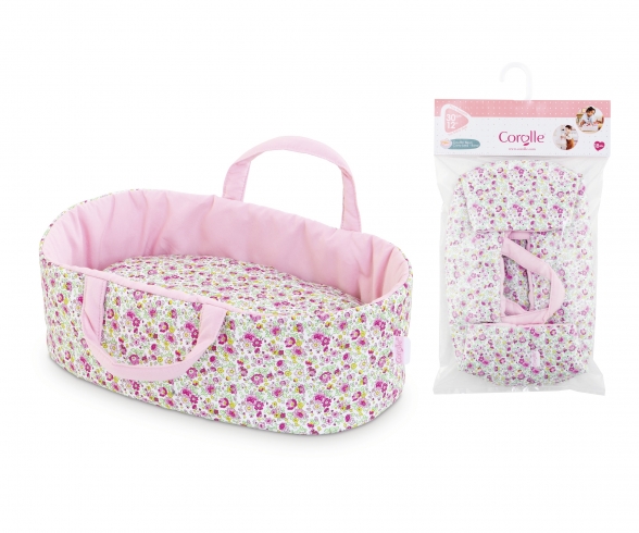 Corolle 12" Carry Bed - Floral