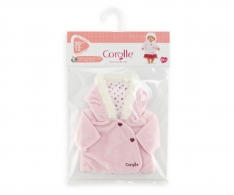 Cor. MPP 30cm Manteau Pétales de coeurs