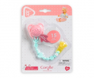 Corolle 14" Pacifier with Sound