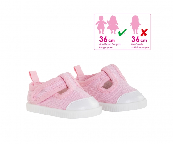 Corolle 14" Sneakers - pink