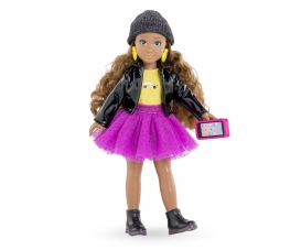 Corolle Girls Luna Cofanetto Fashion Week Milano – Bambola Modella 28 Cm Con 4 Accessori E Profumo Di Vaniglia