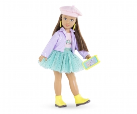 Corolle Girl Luna Meloy New York w/accessories 11 Doll, Vanilla Scent,  Ages 4 +