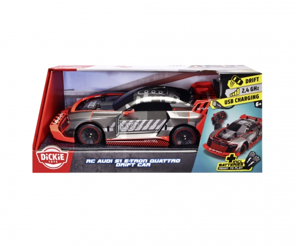 Dickie Toys RC Audi S1 E-Tron Quattro Drift Car RTR voiture radiocommandée