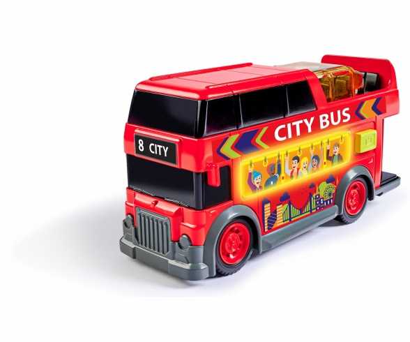 DICKIE Autobús de juguete Volvo City Bus 
