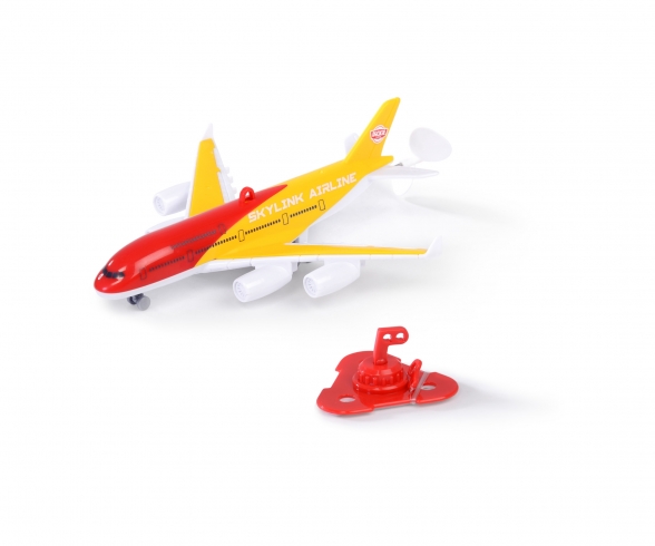 Amusement d'avion gris - des jouets pour les petits pilotes !