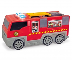 Dickie - Camion de Pompiers - Fonctions Sonores et Lumineuses - Echelle  Extensible - 23cm - Dès 3 Ans - 203714011002