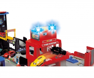 Buy Folding Fire Truck Playset online Dickie Toys