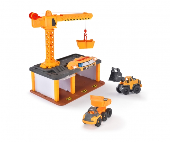 Dickie Toys Mega Crane and Truck Vehicle Playset UK
